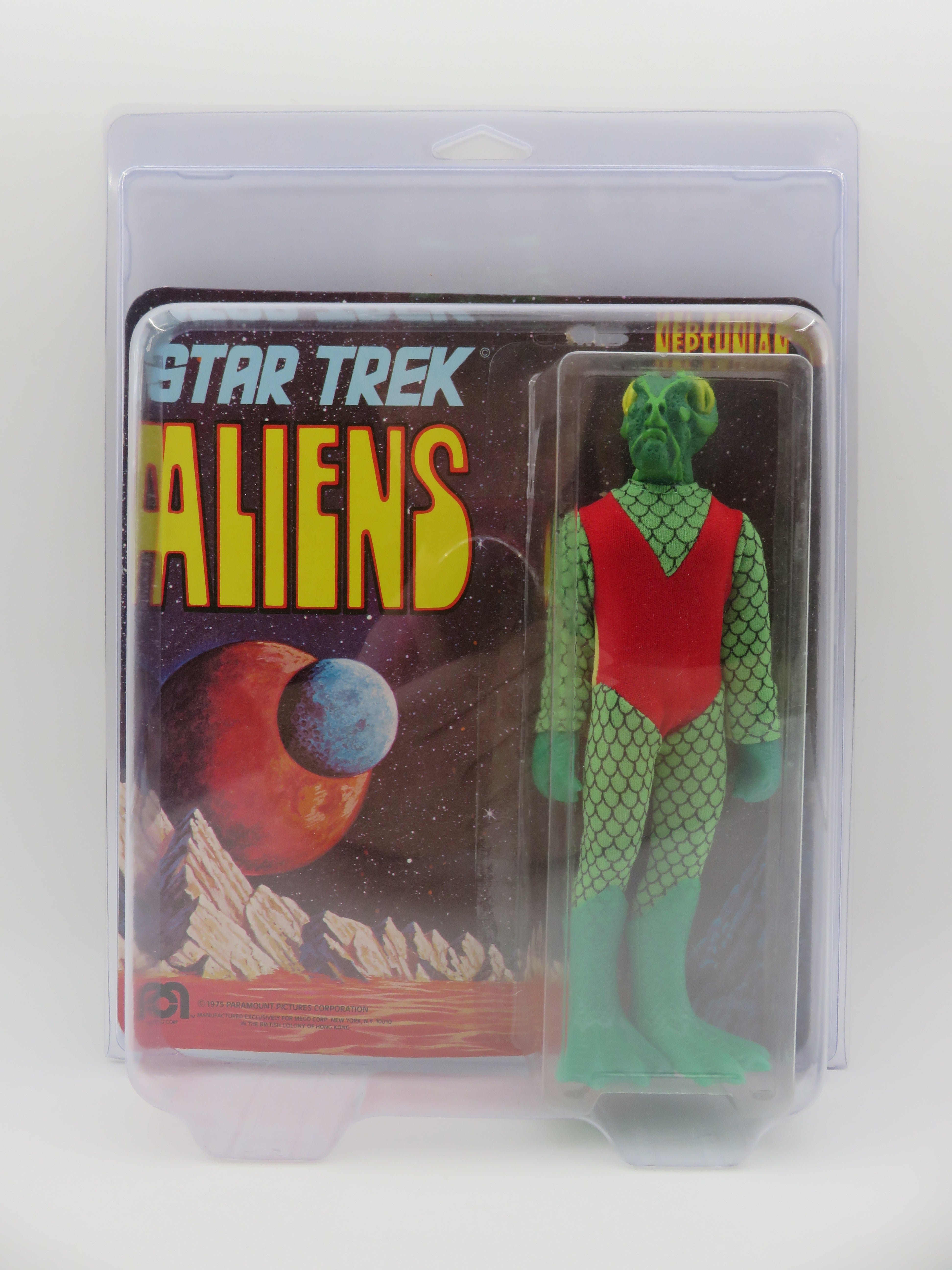STAR TREK ALIENS Neptunian 8" Action Figure - Mego Corp. (1975) Series 2 Vintage Toy
